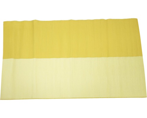 Tischset aus Textil mit zweifarbiger Gestaltung