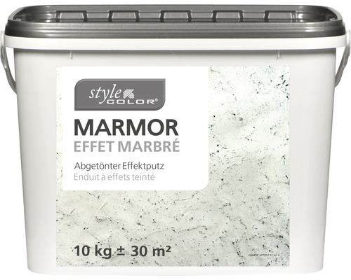 Eimer mit abgetöntem Effektputz für Marmoroptik, 10 Kilogramm