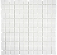 Quadratische Mosaikfliese aus Glas