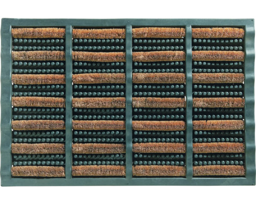 Fußmatte aus Gummi und Kokosfaser