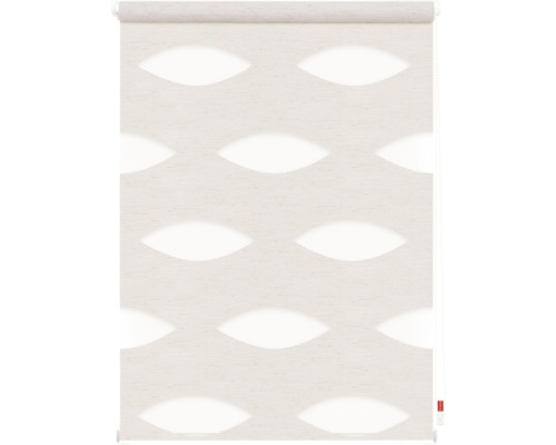 Rollos mit durchscheinendem Stoff und Lochmuster