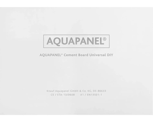 Knauf Aquapanel® Cement Board Universal 1200 mm x 800 mm x 8 mm