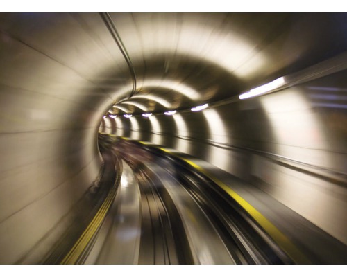 Fototapete Papier 97024 Underground Tunnel 7-tlg. 350 x 260 cm