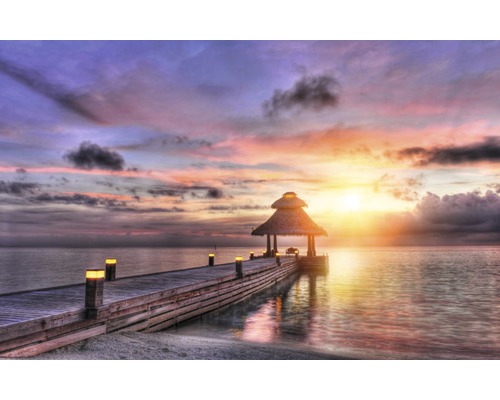 Fototapete Papier 97026 Maldives Sunset 7-tlg. 350 x 260 cm