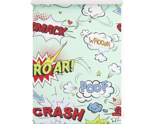 Rollo mit Comicmuster