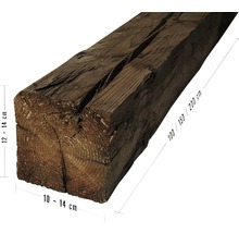 Balken aus Altholz in Fichte/Tanne/Kiefer von 100x120-140x140mm 1000mm-thumb-5 Balken aus Altholz in Fichte/Tanne/Kiefer von 100x120-140x140mm 1000mm-thumb-5