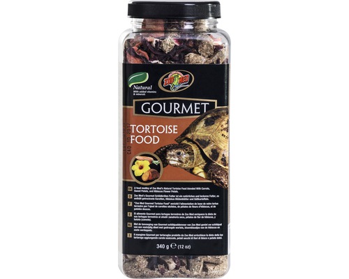 Futter für Landschildkröten ZOO MED Gourmet Tortoise Food 340 g