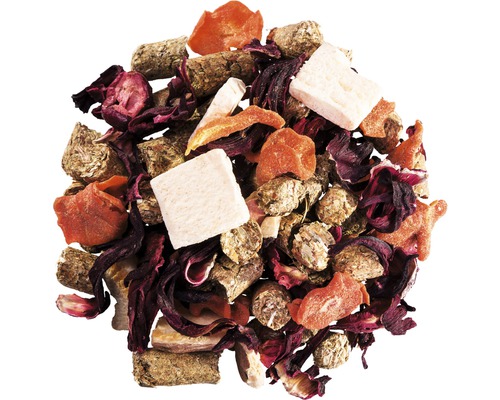 Trockenfutter für Nager mit Gemüse und Kräutern