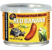 Zoo Med Tropical Fruit Mix-ins Rote Banane, Reptilienfutter in Dose