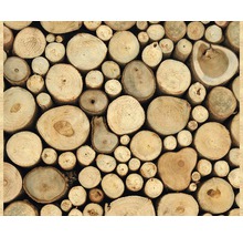 Holzstapel Tapete für Innenräume
