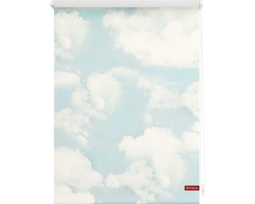Rollo mit Wolkenmotiv für Fenster
