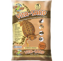 Zoo Med Vita-Sand All Natural Vitamin-Fortified Calcium Carbonate Substrat, 4,55 Kilogramm