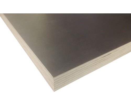 Siebdruckplatte Platte phenolharzbeschichtet braun 2500,0 x 1250,0 x 12,0 mm