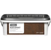 Style Color Rost Effekt Metall Effektfarbe im Eimer mit 2,5 Liter Inhalt