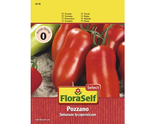 Tomate 'Pozzano' FloraSelf Select F1 Hybride Gemüsesamen