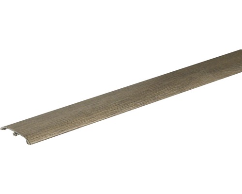Alu-Übergangsprofil Skandor Dowel-Fix Eiche silber 5,5x37,5x900 mm Bodenprofil aus Holz