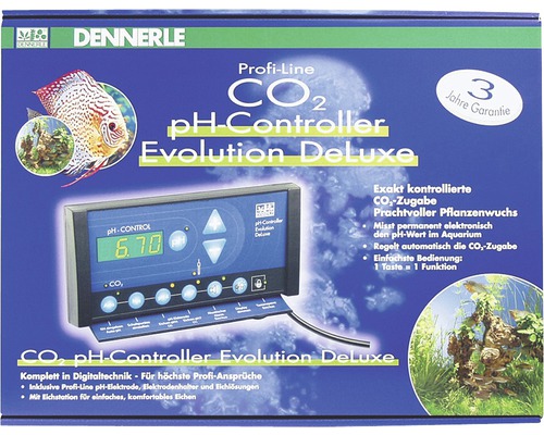 Dennerle CO2 pH-Controller Evolution Deluxe Verpackung