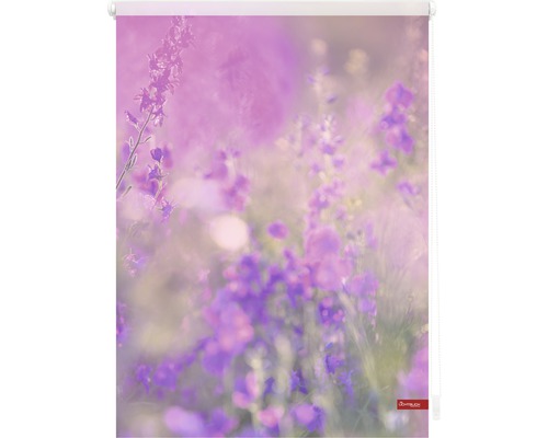 Rollo mit Blumenmuster für Fensterdekoration und Sonnenschutz