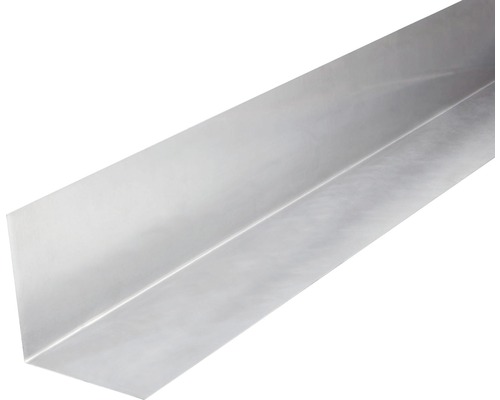 Abschlussprofil Aluminium aluminium 125 x 125 x 2000 mm 0,6 mm , 2 m Winkelprofil aus Metall