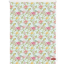 Rollo mit Vogel- und Blumenmuster