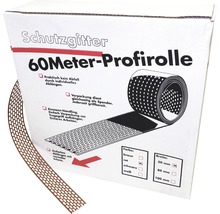 PVC-Vogelschutzgitter rotbraun 5cm x 60m