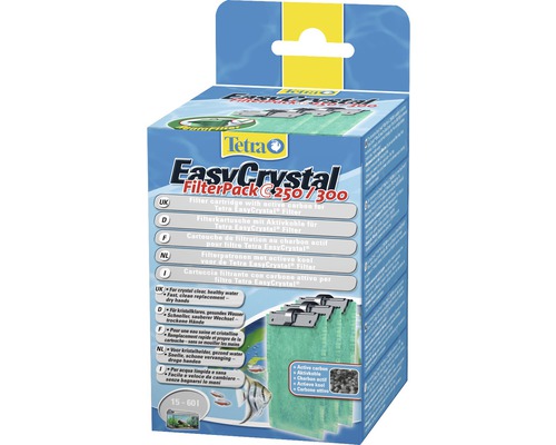 Tetra EasyCrystal Filterpack C250 oder C300 mit Aktivkohle