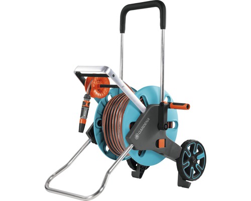 Gardena Schlauchwagen mit Schlauch und Rädern