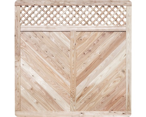 Sichtschutzelement Kiel Lärche 180x180 cm natur Sichtschutzelement Kiel Lärche 180x180 cm natur