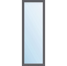 Kunststofffenster 1.Flg. ESG ARON Basic weiß/anthrazit 500x1700 mm DIN Links-thumb-0