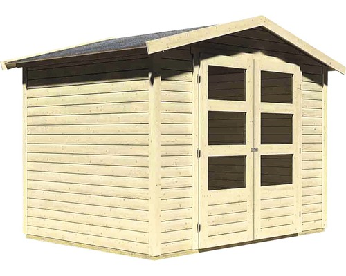 Holzgartenhaus mit Doppeltür