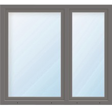 Kunststofffenster 2.Flg. ESG ARON Basic weiß/anthrazit 1250x1600 mm (2/3-1/3)-thumb-0