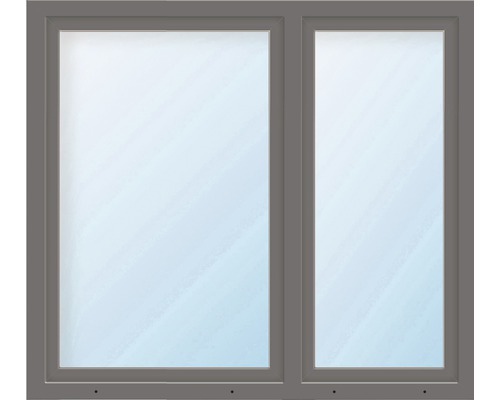 Kunststofffenster 2.Flg. ESG ARON Basic weiß/anthrazit 1100x1600 mm (2/3-1/3)-0