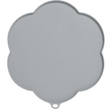 Graue Silikonunterlage in Wolkenform