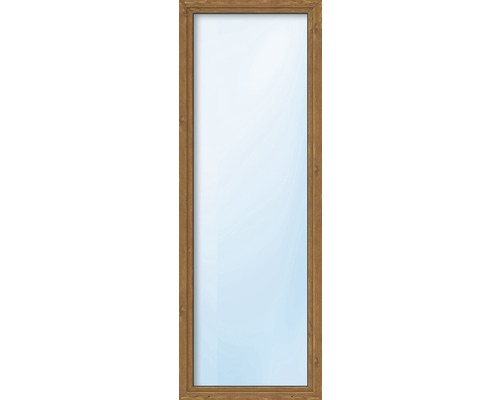 Kunststofffenster 1.Flg. ESG ARON Basic weiß/golden oak 550x1700 mm DIN Rechts-0