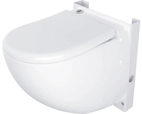 Wand-WC Sanisan 5 mit integrierter Kleinhebeanlage weiß