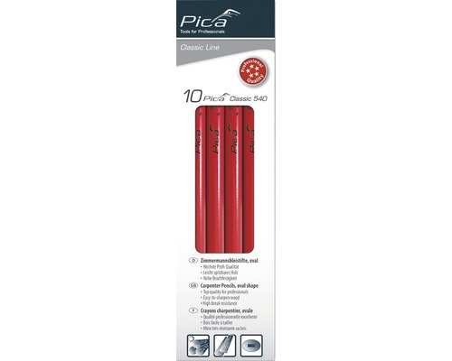 Zimmermanns-Bleistifte Pica Classic 450 10 Stück