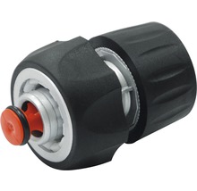 Schlauchstück mit Wasserstop for_q, 3/4", Aluminium