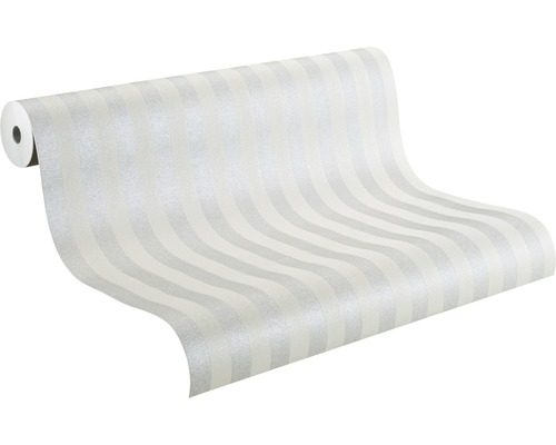 Tapetenrolle mit Streifenmuster