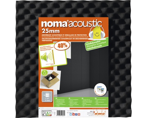 Schallisolierung Noma Acoustic 25x500x1000 mm