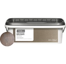 Style Color Bronze Metall Effektfarbe im Eimer mit 2,5 Liter Inhalt
