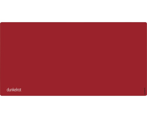 Badrückwand mySpotti Aqua 900x450x2 mm 15730909 rot Farbfeld Dunkelrot