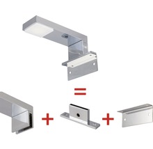 LED Spiegelaufsatzleuchte basano Cuvio 4 cm chrom-thumb-7 LED Spiegelaufsatzleuchte basano Cuvio 4 cm chrom-thumb-7