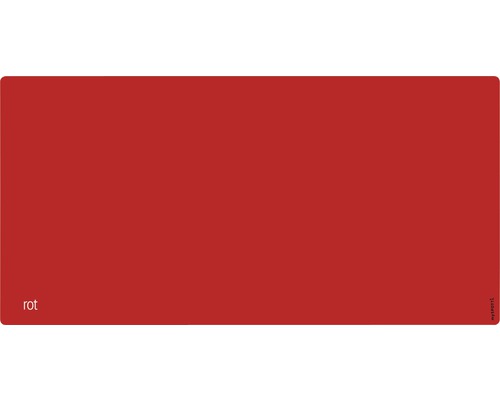 Badrückwand mySpotti Aqua 900x450x2 mm 15730910 rot Rotes Produktmuster
