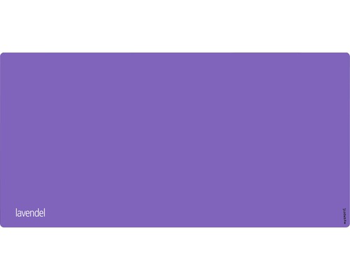 Badrückwand mySpotti Aqua 900x450x2 mm 15730913 lila Uni Fußmatte in Lavendel
