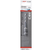 Bosch Logo. 4,0 mm HSS Impact Control Bohrer mit einer Länge von 83 mm.
