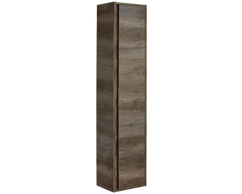 Hochschrank mit Holzmuster