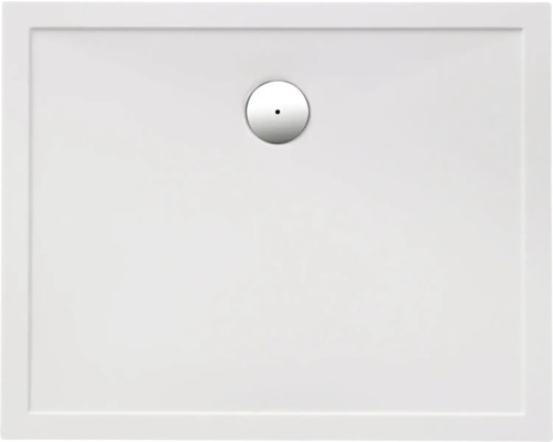 Extraflache Rechteck-Duschwanne Ottofond Memphis 120x90x3,5 cm weiß