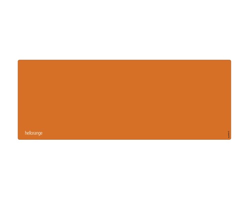 Badrückwand mySpotti Aqua 1200x450x2 mm 15731211 orange Hellerorange Matte
