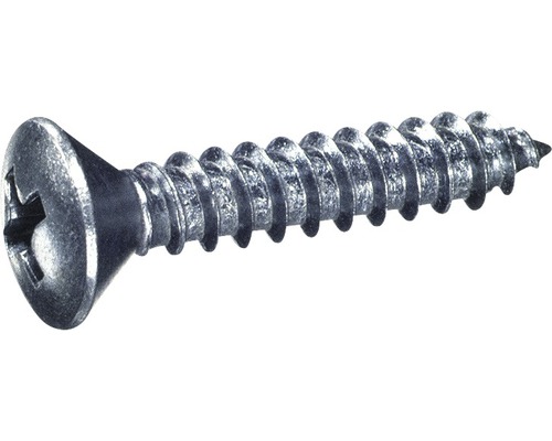 Blechschraube Linsensenkkopf m. Kreuzschlitz DIN 7983 4,8x45 mm Edelstahl A2, 100 Stück Blechschraube Linsensenkkopf m. Kreuzschlitz DIN 7983 4,8x45 mm Edelstahl A2, 100 Stück