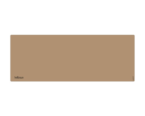 Badrückwand mySpotti Aqua 1200x450x2 mm 15731226 braun Helle, rechteckige Platte